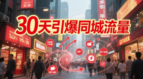 （5.20）30天引爆同城流量：团购篇 认知篇 流量篇 来客篇 达人篇 老板人设IP篇 投流篇