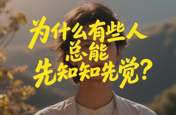 （26.2.9）付费文章：为什么有些人总能先知先觉？